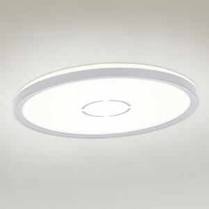 LED stropna svjetiljka Free, Ø 29 cm, srebrna