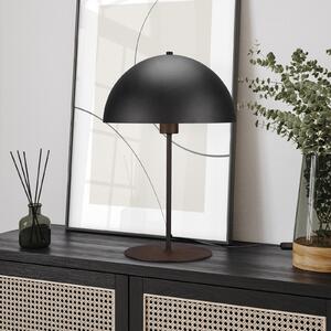 Nola stolna lampa, visina 45 cm, crna/zlatna
