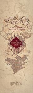 Ilustracija Harry Potter - Marauder's Map, (64 x 180 cm)