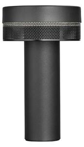 LED stolna lampa mrežasta baterija, visina 24cm, crna