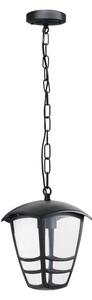 Vanjski luster na lancu TEVIO 1xE27/60W/230V IP54 crna