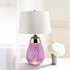 Elstead LENA-TL-S-PLUM-OWSS-LED Stropna lampa LENA 1xE27/60W+1xGU10/7W ružičasta