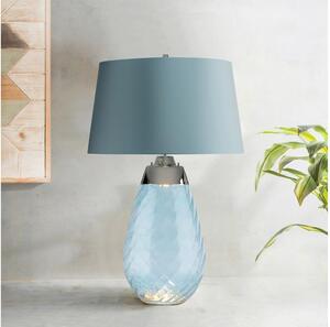 Elstead LENA-TL-L-BLUE - LED stolna lampa LENA 1xE27/60W/230V+1xGU10/7W plava