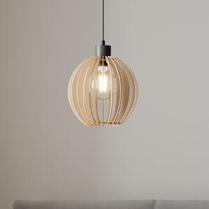 Envostar Clay viseća lampa od brezove šperploče Ø 23 cm, prigušiva, Drvo, Dnevni boravak/blagovaonica, Drvo