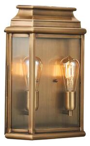 Elstead ST-MARTINS-L-BR -Vanjska svjetiljka ST MARTINS 2xE27/60W/230V IP44 bakrena