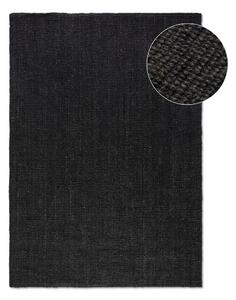 Crni juteni tepih 60x90 cm Bouclé – Hanse Home
