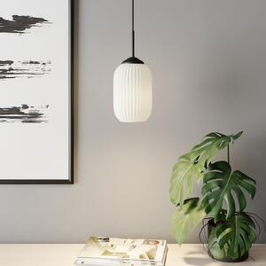Dyberg Larsen Riflet visilica od stakla, Ø 14 cm