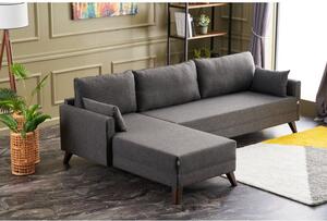 Atelier Del Sofa Kutna garnitura, Antracit, Bella Corner Sofa Left - Anthracite