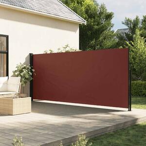 Bočna tenda na uvlačenje smeđa 160x600 cm - Smeđa / 160 x 600 cm