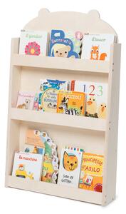 Mobli Dotty, Natural Haus, polica za dječje knjige, Montessori, višestruka, 60 × 95 × 13 cm