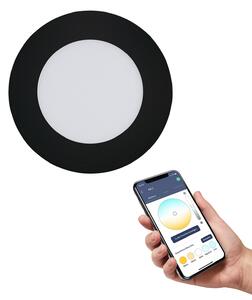 EGLO connect Fueva-Z ugradna svjetiljka 12cm, crna
