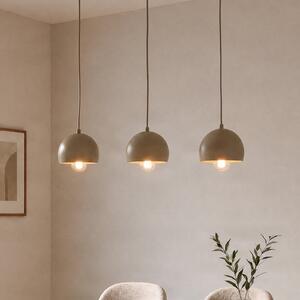 Luminex Sool viseća lampa, bež, duljina 65 cm, 3 žarulje, metal, E27, prigušiva, Bež, Dnevni boravak/blagovaonica, Metal