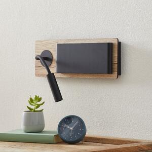 Zidna lampa Mood, indirektno svjetlo s lampom za čitanje
