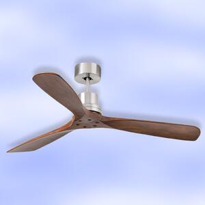 Lantau stropni ventilator, daljinski, orah/čelik