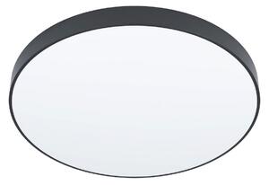 LED stropna svjetiljka Zubieta-A, crna, Ø45cm