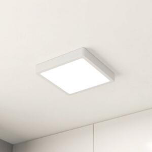 LED stropna svjetiljka Fueva 5 IP44 3000K bijela 21x21cm