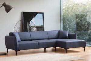 Atelier Del Sofa Kutna garnitura, Plava, Belissimo Right - Blue