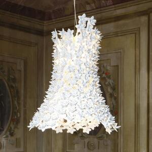 Kartell Bloom LED viseća svjetiljka G9, duguljasta, bijela