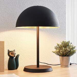 Lindby stolna lampa Idalene, visina 51 cm, crna, metal