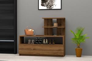 Woody Fashion Ormarić za cipele, Airy - Walnut