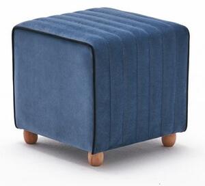 Atelier Del Sofa Tabure, Plava, Mona Puf - Blue