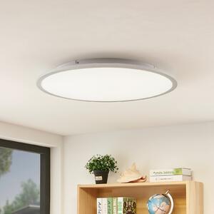 Lindby LED stropna svjetiljka Narima, 4.000 K, Ø 60 cm, srebrna