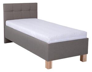 Tapecirani krevet s spremištem bez madraca MARIA ONE 90x200 cm taupe
