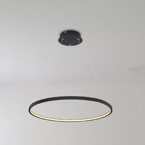 Ralph LED viseća svjetiljka, 1 žarulja, crna, Ø 60 cm