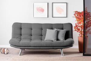 Atelier Del Sofa Trosjed na razvlačenje, Sivo, Misa Sofabed - Grey