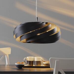 Viseće svjetlo Vento, crna, Ø 60 cm, metal, E27