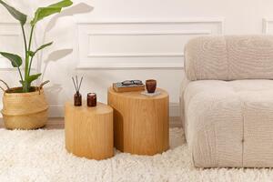 Zondo.hr Set stolića za kavu Eclipse Set (hrast). Akcija -30%. 1108131