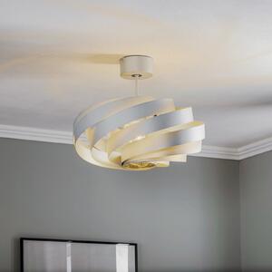 Plafonjera Vento, u boji aluminija, Ø 50 cm, metal
