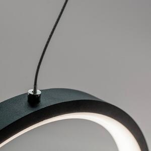 LED visilica Kitesurf, dvije žarulje, crna