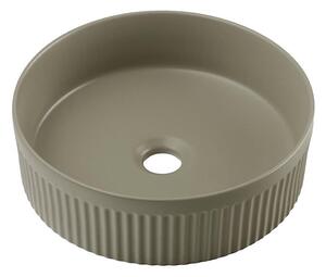 COMAD BEYOND 2 OLIVER GREEN (E-6565) - Ugradbeni umivaonik BEYOND pr. 36 cm, zel