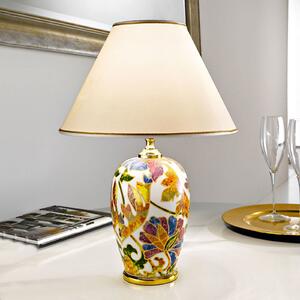 Damasco stolna lampa s 24 karatnim zlatom, Ø 40 cm