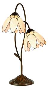 Stolna lampa u stilu Tiffany Liliana, 2 lampe