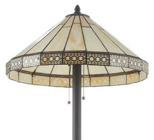 Podna lampa Bradley dizajnirana u Tiffany stilu