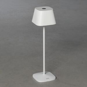 Capri LED stolna svjetiljka za van, bijela