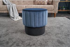 Atelier Del Sofa Tabure, Plava, Rose Puf - Blue