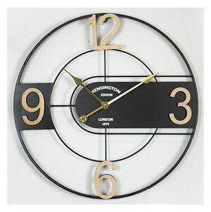 Zidni sat 1xAA, promjer 60 cm, crni