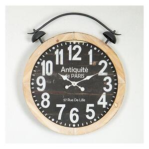 Zidni sat 1xAA pr. 50 cm bež/crna