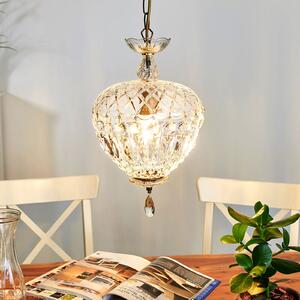 Viseća lampa Arila, kristalno staklo, Ø 25 cm