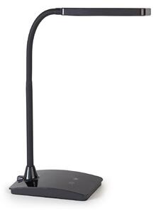 LED stolna lampa MAULpearly, crna, 38 cm, dim, CCT