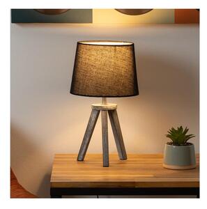Atmosphera - Stolna lampa MINI 1xE14/25W/230V bor/crna