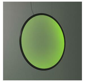 Artemide 1994330APP - LED RGBW Prig. luster na sajli DISCOVERY LED/79W/230V crna