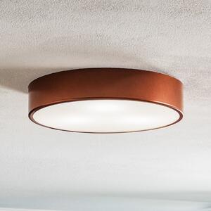 Stropna lampa Cleo 400, Ø 40 cm bakar