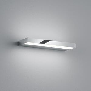 Helestra Slate LED zidna svjetiljka, krom, 30 cm