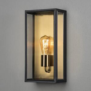 Carpi vanjska zidna lampa, crna, širina 20,5 cm