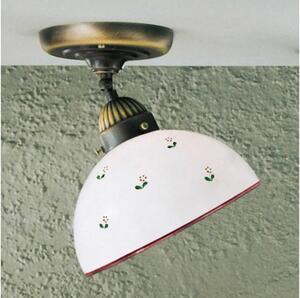 Kolarz 731.10.68 - Stropna svjetiljka NONNA 1xE27/75W/230V, pr. 30 cm, crvena