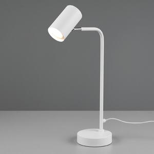 Marley stolna lampa, bijela, visina 45 cm, metal